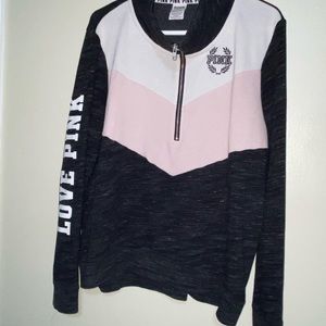 VS PINK quarter zip